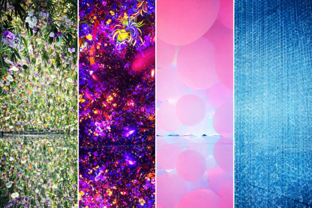 빛과 감성의 공간을 나타내는 이미지. 아이들도 어른들도 좋아하는 감성 공간.