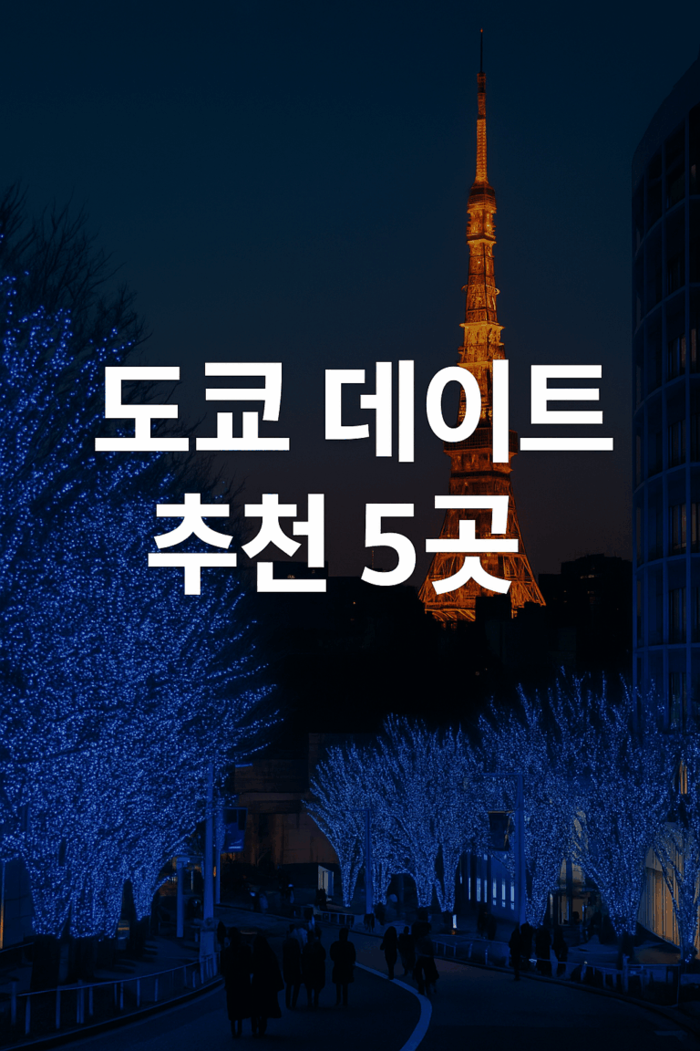 도쿄 커플 데이트 2025