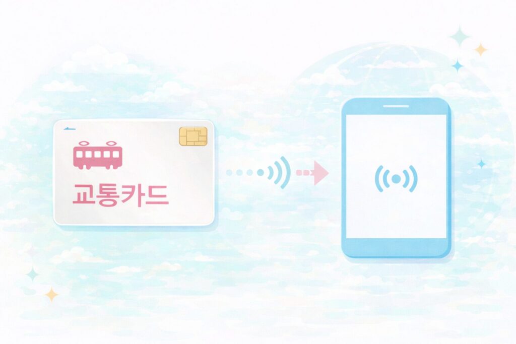모바일 ic교통카드 발급 방법