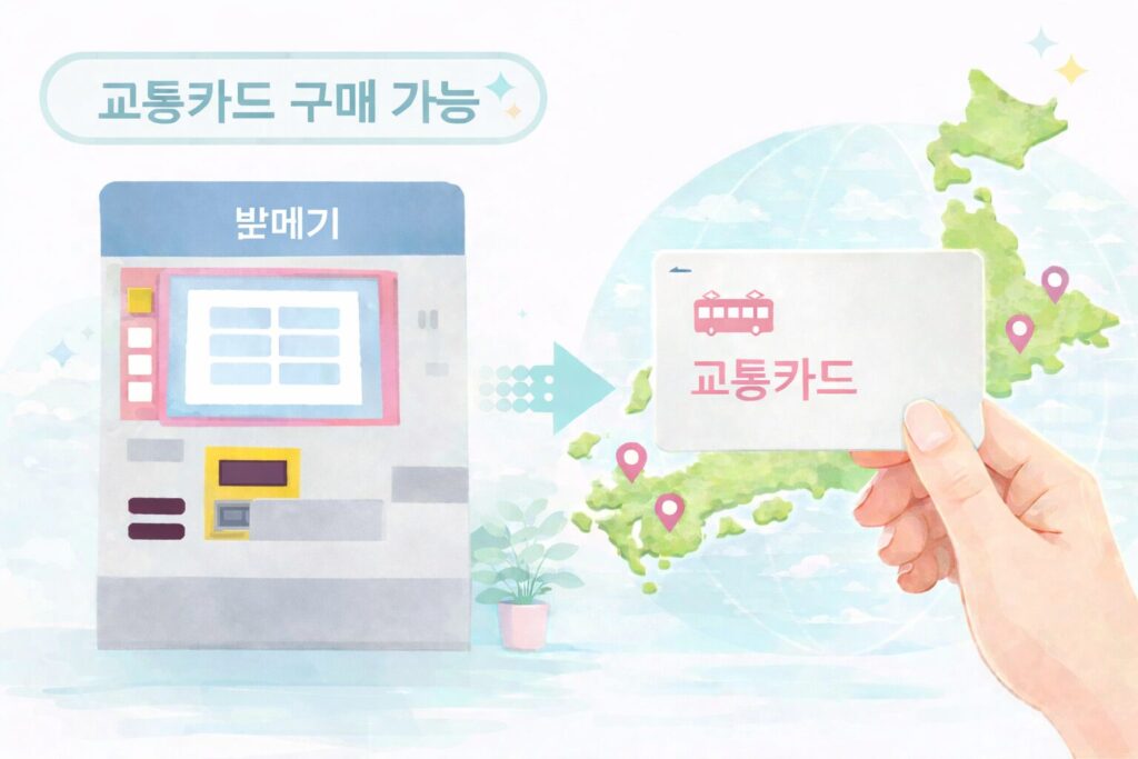 교통카드 구매 방법