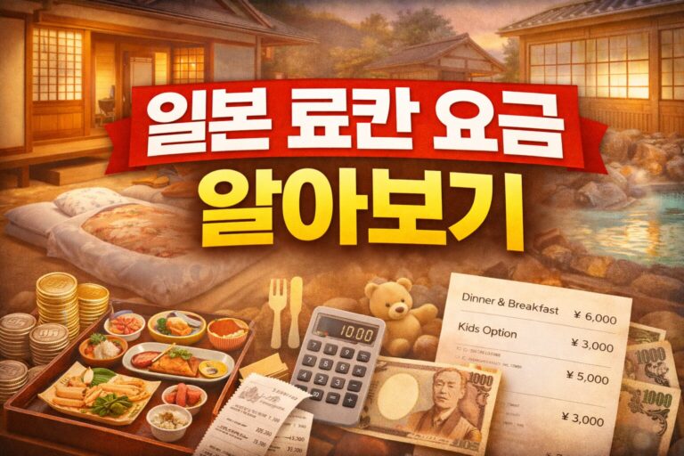 일본 료칸 요금 알아보기 썸네일