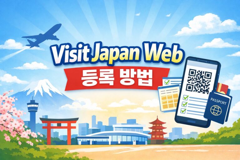 비짓재팬(Visit Japan Web) 등록 A to Z
